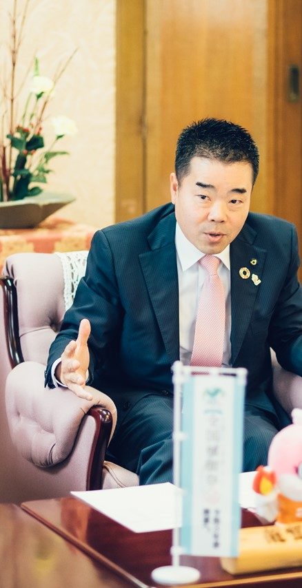 伝教大師最澄1200年魅力交流委員会副委員長 滋賀県知事 三日月大造さん