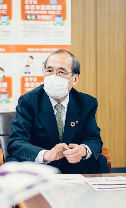 伝教大師最澄1200年魅力交流委員会委員 京都市長 門川大作さん